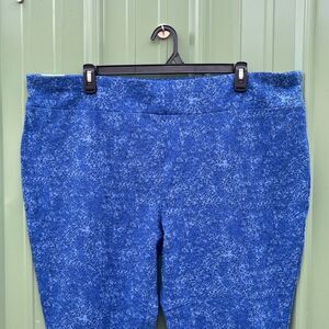 Plus High Waist Ankle Length Leggings Size 4X